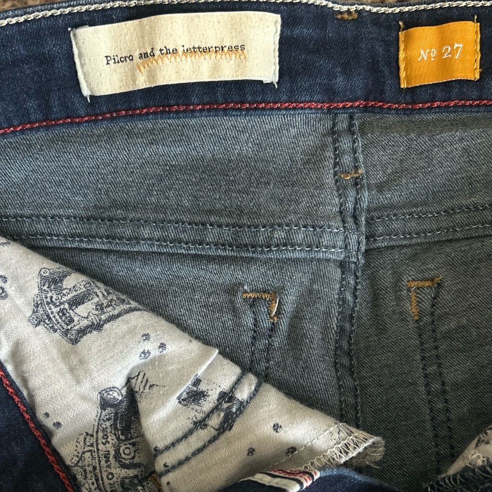 PILCRO AND LETTERPRESS NO 27 Skinny Blue Jeans